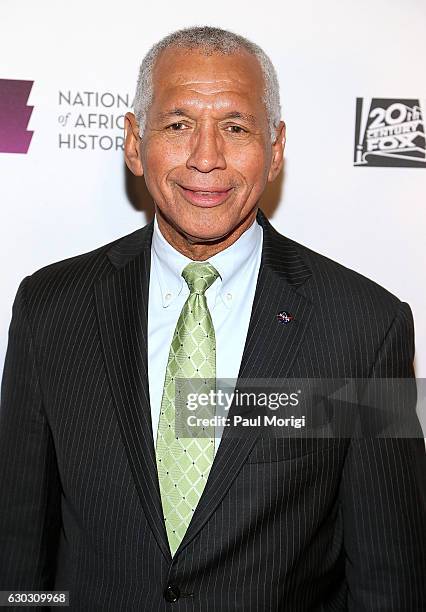 Charles Bolden, Administrator of NASA, arrives at the "Hidden Figures" Washington, DC Screening at National Museum of African American History &...