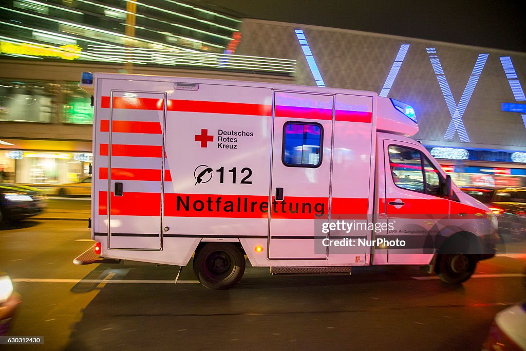Berliners and visitors express solidarity to the victims after the attack in Berlin