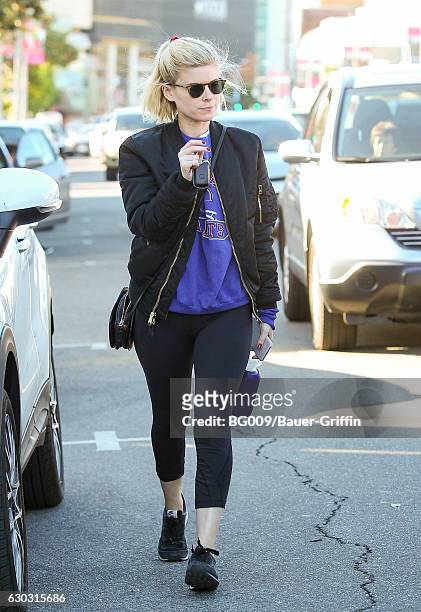 Kate Mara is seen on December 20, 2016 in Los Angeles, California.