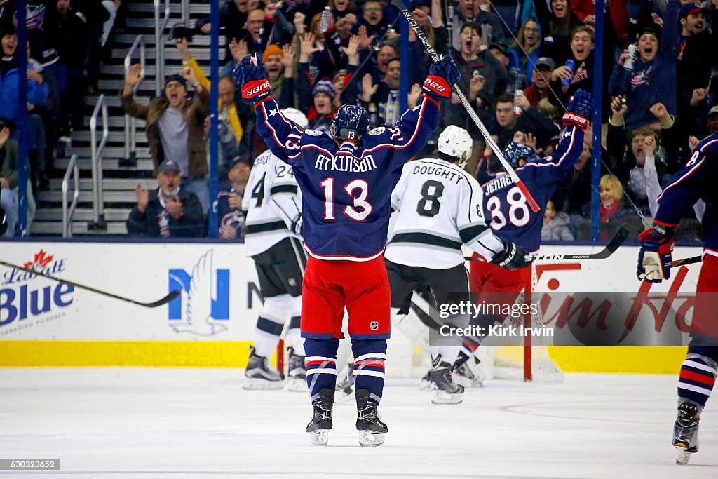 Los Angeles Kings v Columbus Blue Jackets