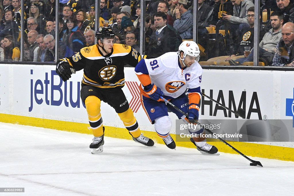 NHL: DEC 20 Islanders at Bruins