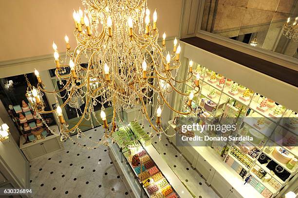 General view of atmosphere at the opening of Laduree at The Grove in Los Angeles hosted by Rick Caruso and Jessica Alba in Partnership with Baby2Baby...