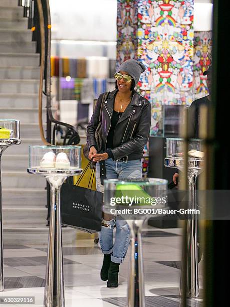 Kelly Rowland is seen on December 20, 2016 in Los Angeles, California.