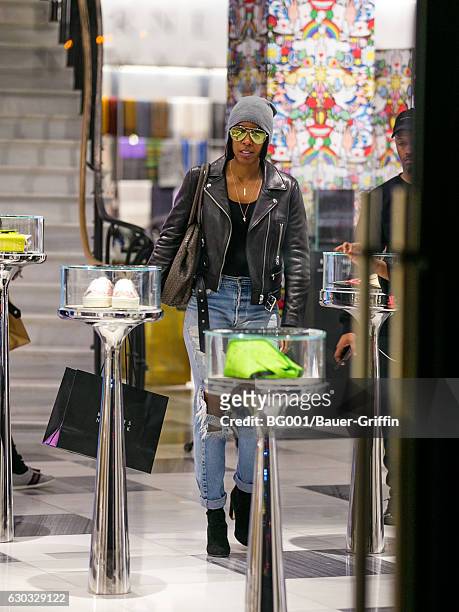 Kelly Rowland is seen on December 20, 2016 in Los Angeles, California.