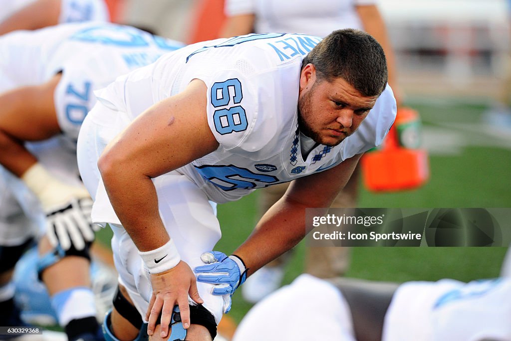 NCAA FOOTBALL: SEP 10 North Carolina at Illinois