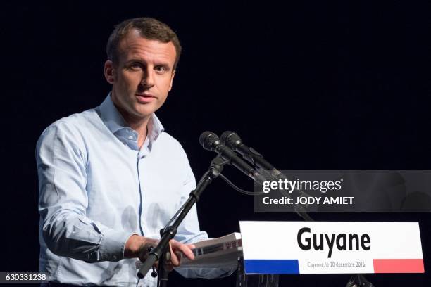 Former French Economy Minister, founder and president of the political movement "En Marche !" and candidate for the 2017 presidential elections...