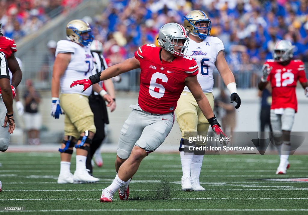 NCAA FOOTBALL: SEP 10 Tulsa at Ohio State