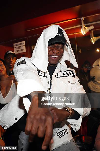 Recording artist Phresher backstage at S.O.B.'s on December 20, 2016 in New York City.