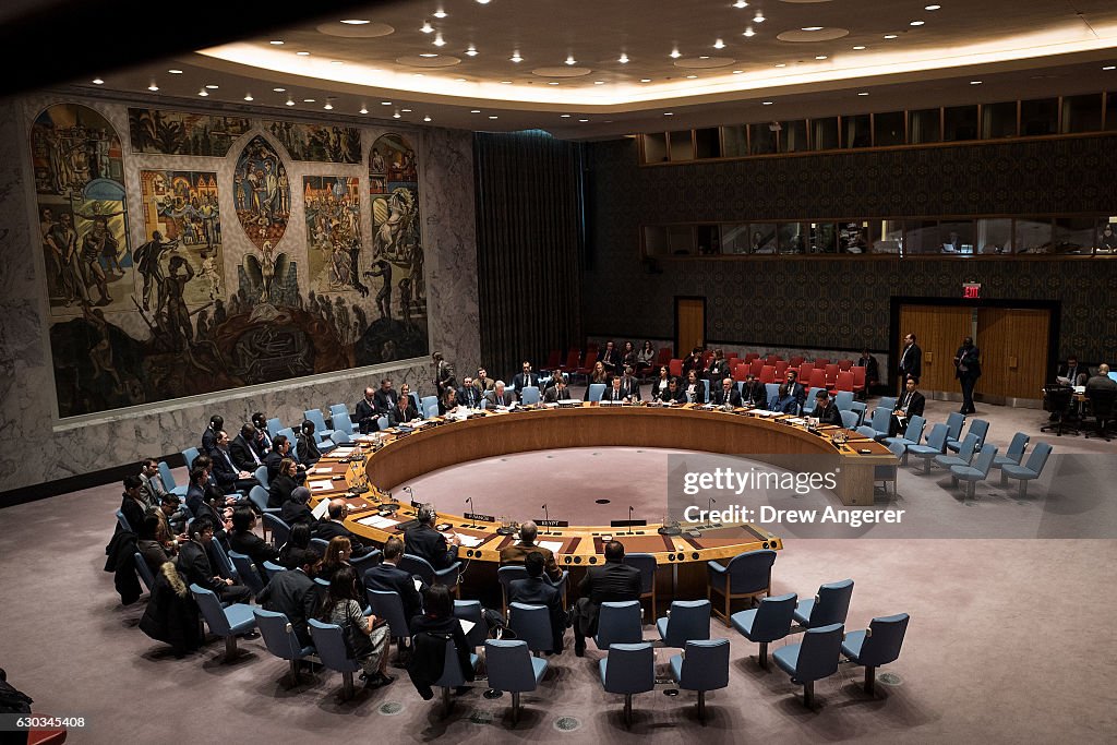 UN Security Council Discusses Situation In Syria