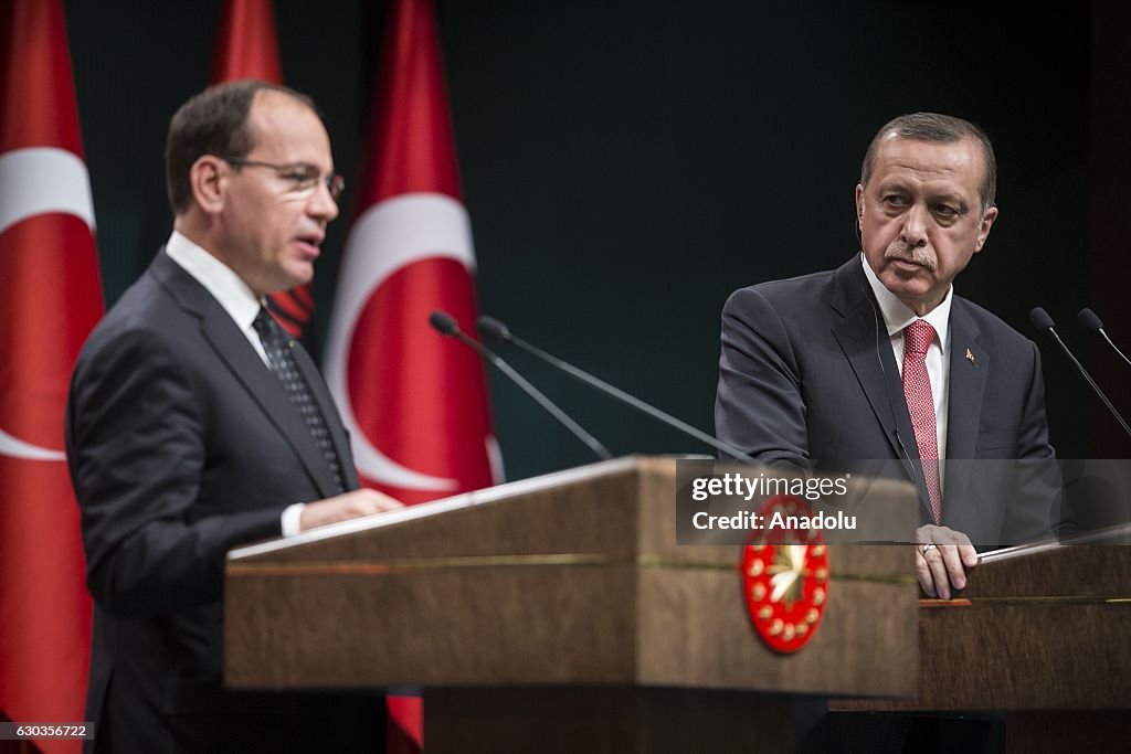 Albanian President Nishani in Ankara
