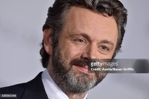 Actor Michael Sheen arrives at the premiere of Columbia Pictures' 'Passengers' at Regency Village Theatre on December 14, 2016 in Westwood,...