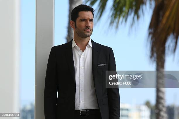 Tom Ellis in the Weaponizer episode of LUCIFER airing Monday, Oct. 24 on FOX.