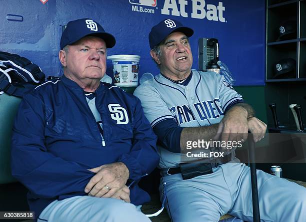 Jack McGee and Dan Lauria in the all-new San Francisco episode of PITCH airing Thursday, Nov. 10 on FOX.