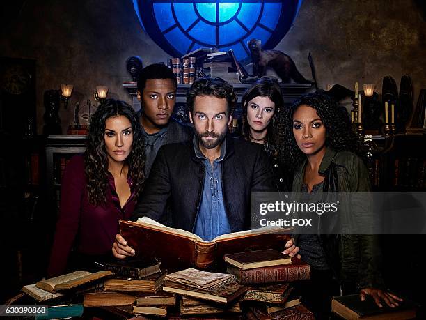 Janina Gavankar, Jerry MacKinnon, Tom Mison, Rachel Melvin and Lyndie Greenwood. SLEEPY HOLLOW Season Four premieres Friday, Jan. 6 on FOX.