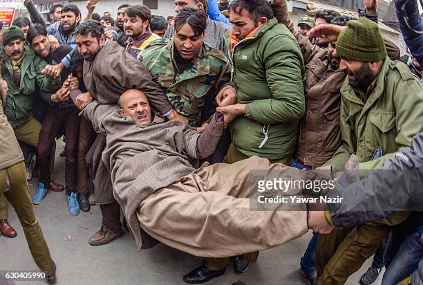 December 22: Indian government forces drag and detain, Engineer Sheikh Abdul Rashid an Indian Politician and Member of Legislative Assembly and...