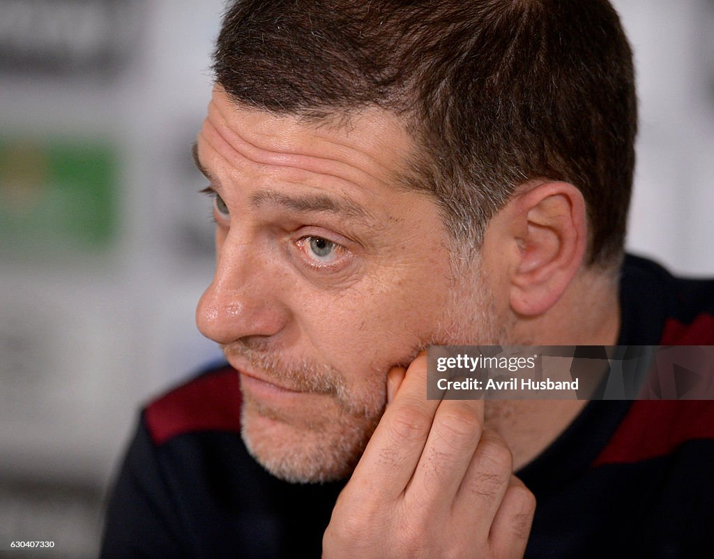West Ham United Training and Press Conference