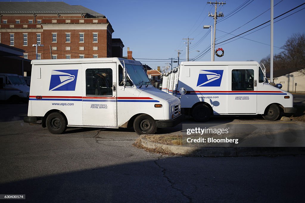 U.S. Postal Service Ride Along On The Busiest Mail Delivery Day Of The Year