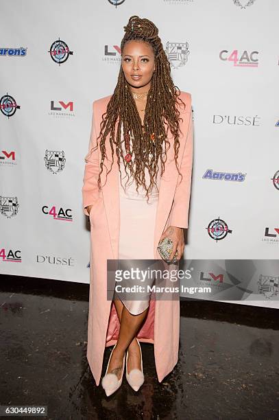 Actress Eva Marcille attends the 9th Annual Celebration 4 A Cause Fashion Show at King Plow Arts Center on December 22, 2016 in Atlanta, Georgia.