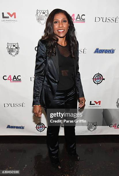 Personality Jacqueline Waters attends 9th Annual Celebration 4 A Cause Fashion Show at King Plow Arts Center on December 22, 2016 in Atlanta, Georgia.