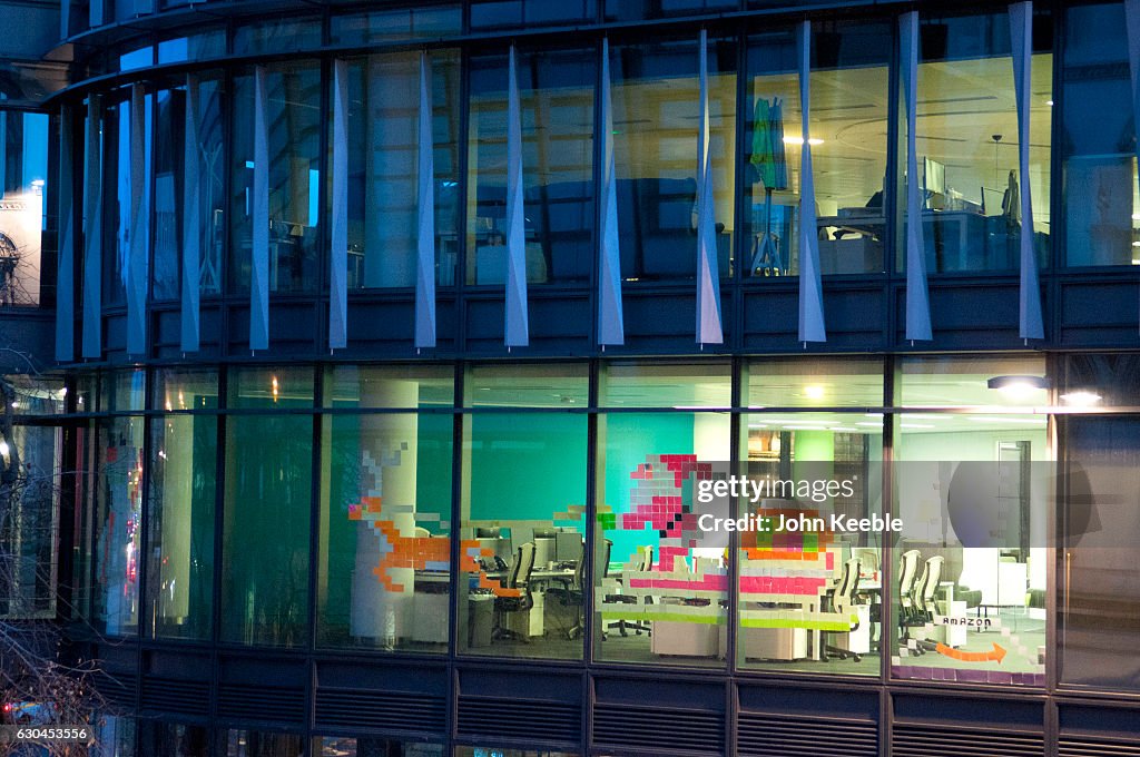 Christmas Postit Art