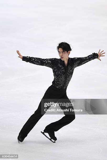 Jun Suzuki of Japan competes in the Men short program during the Japan Figure Skating Championships 2016 on December 23, 2016 in Kadoma, Japan.