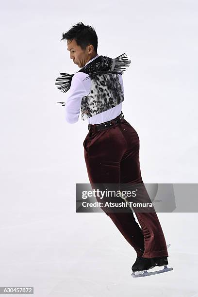 Taichi Honda of Japan competes in the Men short program during the Japan Figure Skating Championships 2016 on December 23, 2016 in Kadoma, Japan.