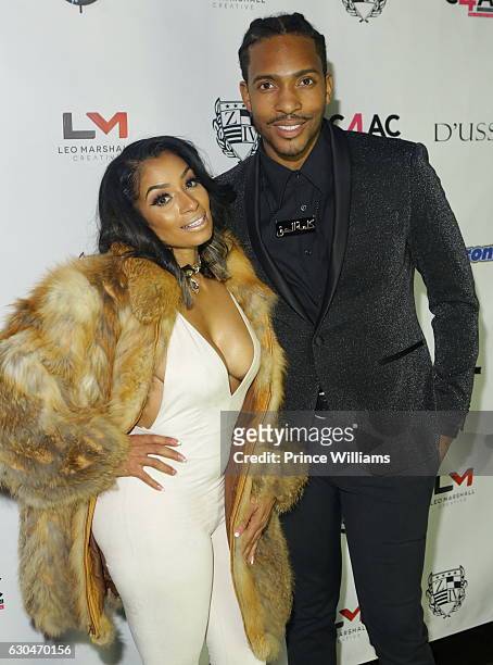 Karlie Redd and Clay West attend the 9th annual Celebration 4 A Cause at King Plow Arts Center on December 22, 2016 in Atlanta, Georgia.