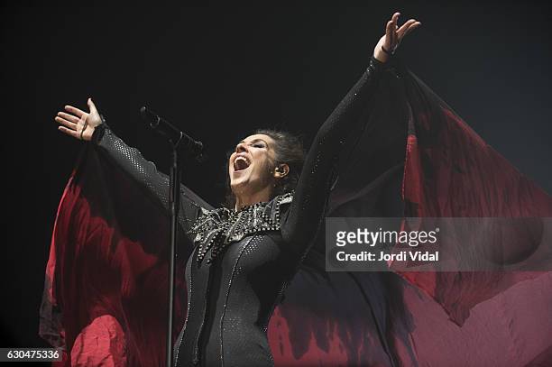 Malu performs on stage at Palau Sant Jordi on December 23, 2016 in Barcelona, Spain.