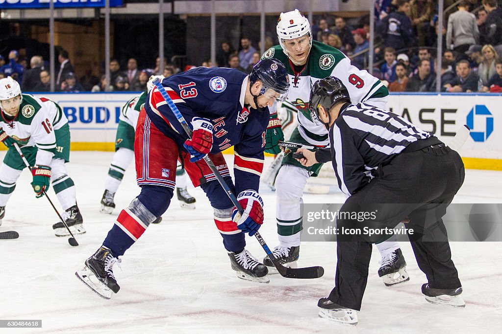 NHL: DEC 23 Wild at Rangers