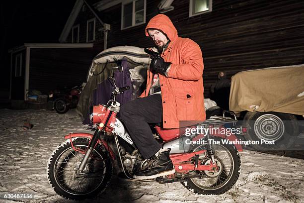 Comedian Sam Hyde Poses for a portrait with his friend James Price, who worked as a sound designer for early Million Dollar Extreme videos, in the...