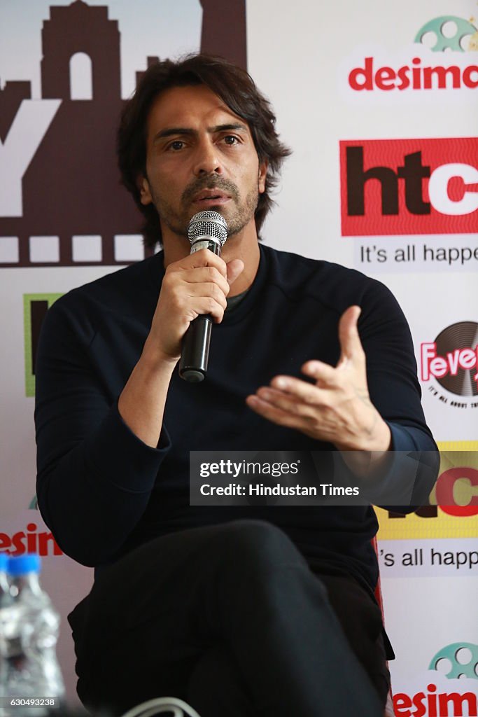 Arjun Rampan Bollywood actor Arjun Rampal during his visit to HT House for the ...