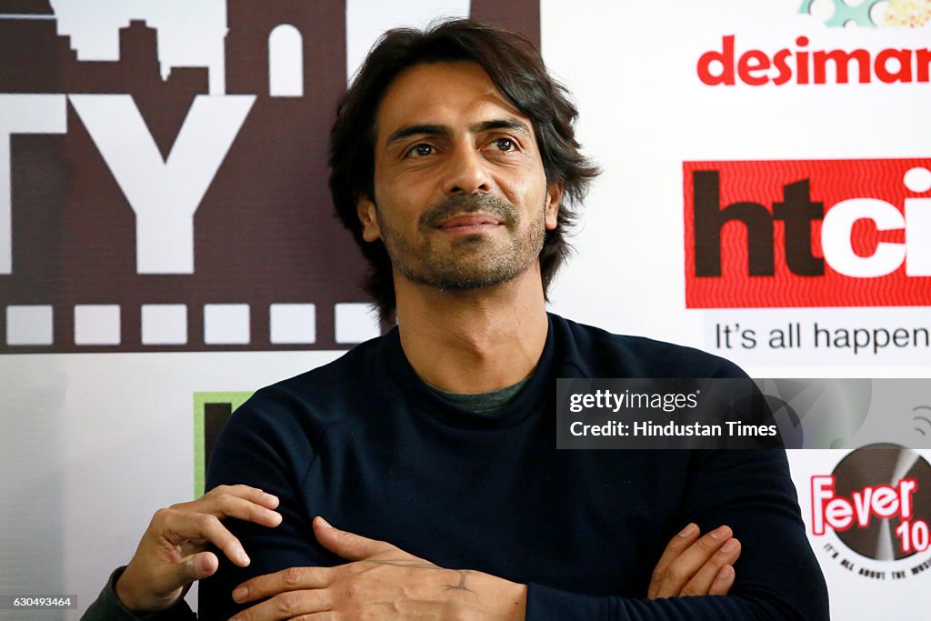 Arjun Rampan Bollywood actor Arjun Rampal during his visit to HT House for the ...
