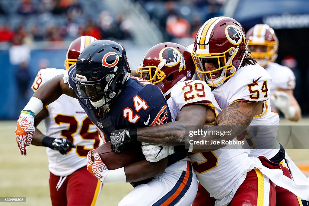 Washington Redskins v Chicago Bears