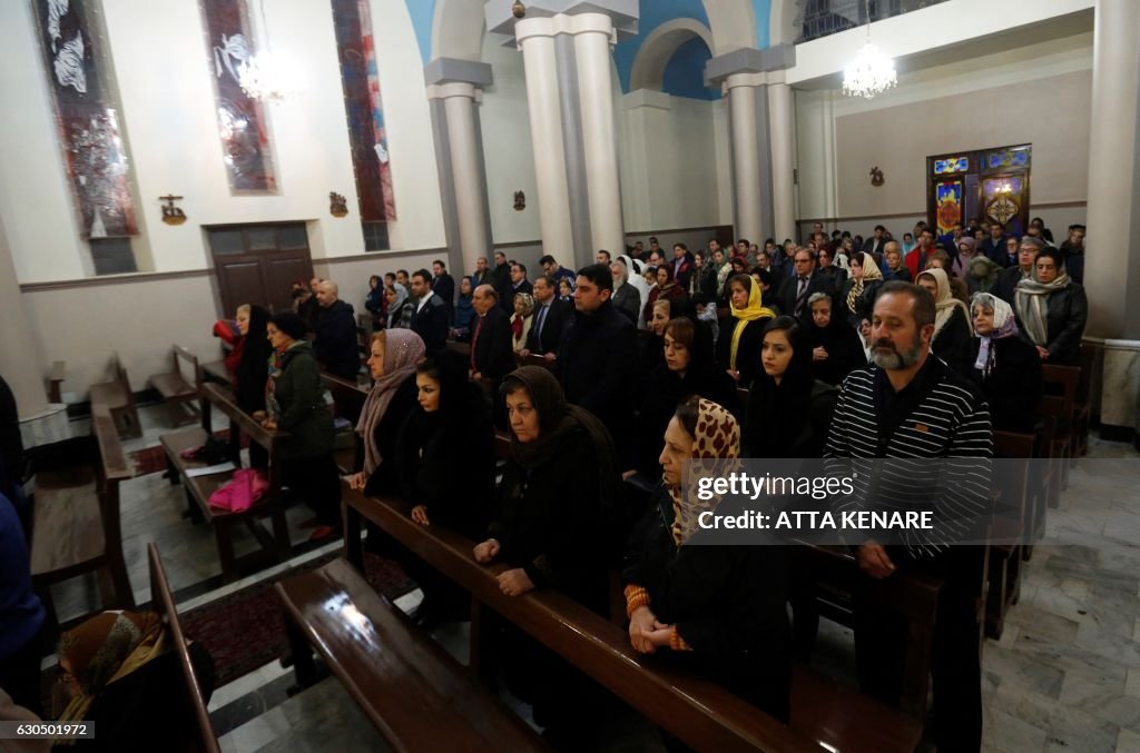 IRAN-RELIGION-CHRISTIAN-CHRISTMAS