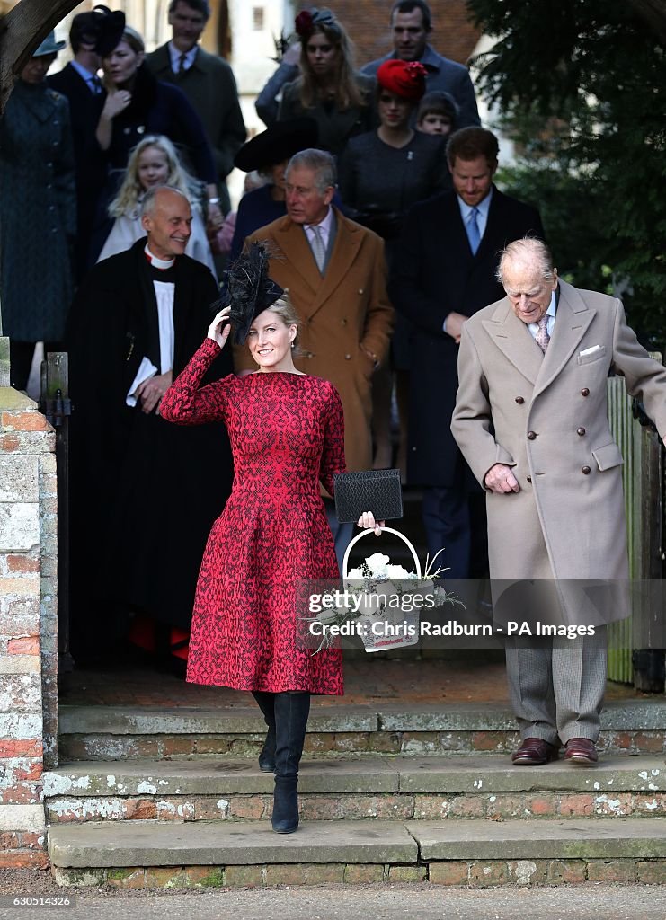 Royals attends Christmas Day Church service