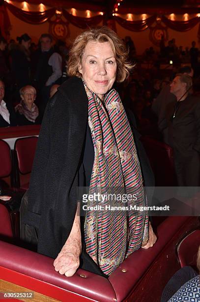 Gaby Dohm during the premiere of 'Tierisch gut' at Circus Krone on December 25, 2016 in Munich, Germany.