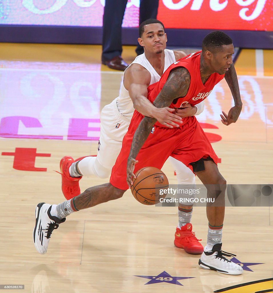 BASKET-NBA-LAKERS-CLIPPERS