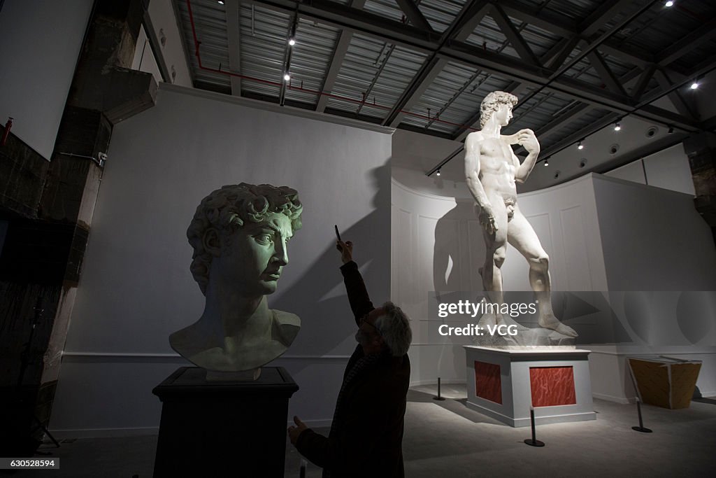 Michelangelo's David Duplicate And 15 Manuscripts To Exhibite In Shanghai