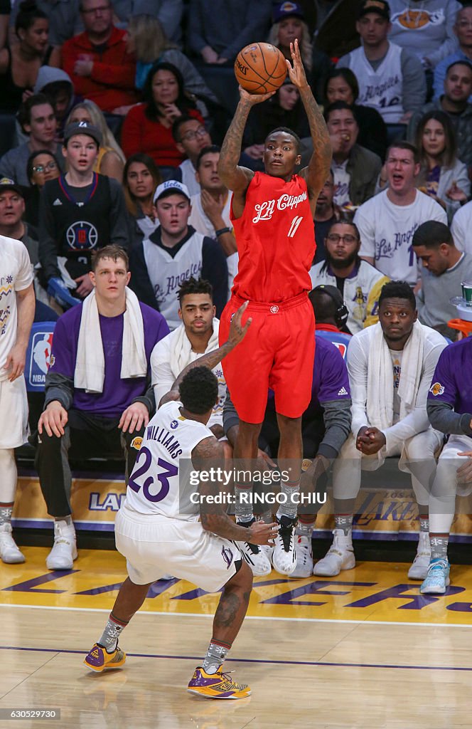 BASKET-NBA-LAKERS-CLIPPERS