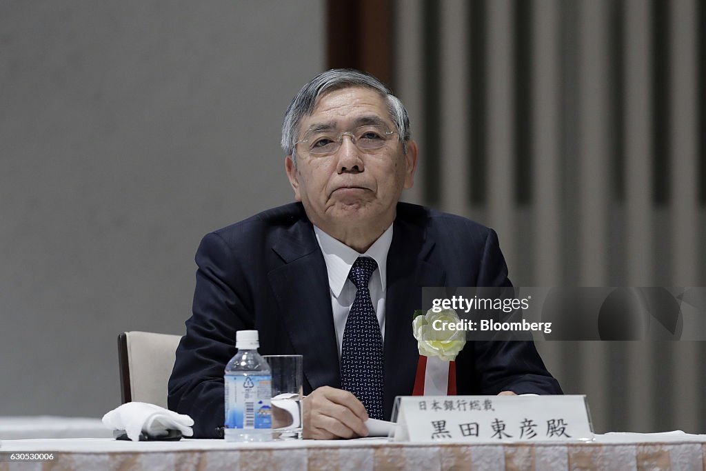 Bank of Japan Governor Haruhiko Kuroda and Other Speakers at Nippon Keidanren