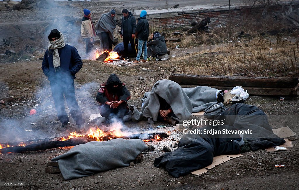 Rising Numbers of Migrants Homeless in Belgrade