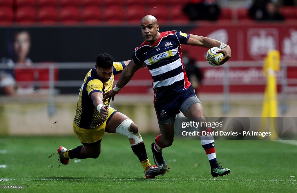 Bristol Rugby v Worcester Rugby - Aviva Premiership - Ashton Gate Stadium