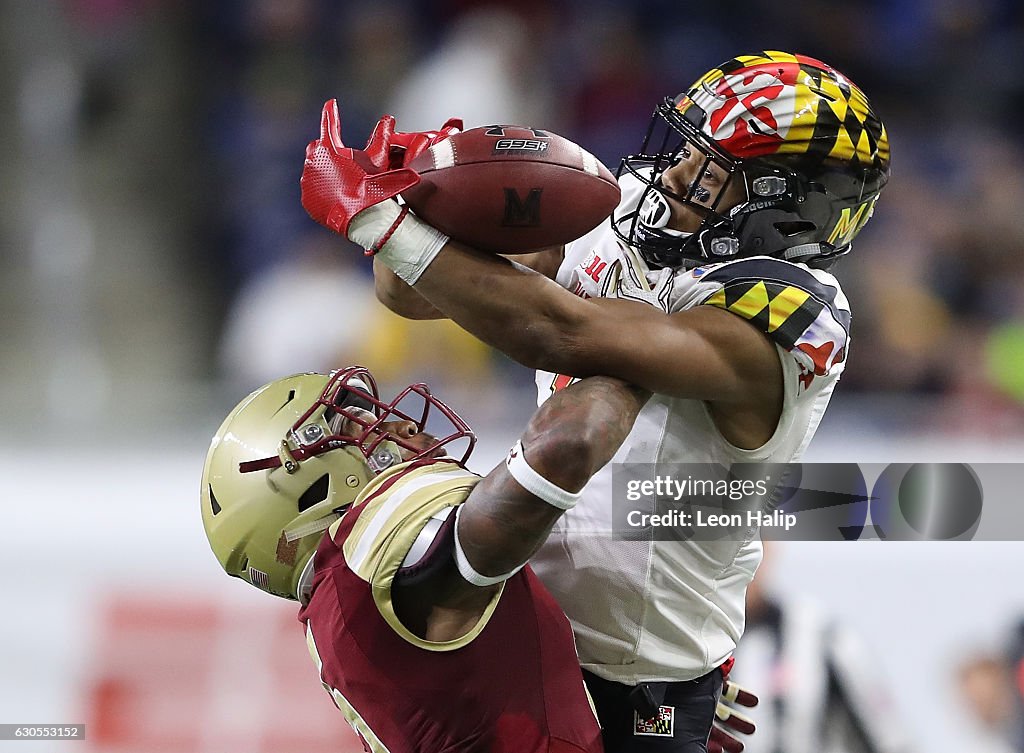 Quick Lane Bowl - Boston College v Maryland