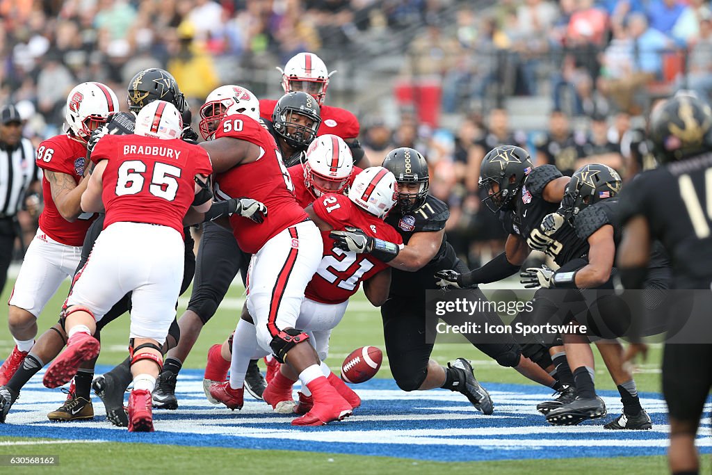NCAA FOOTBALL: DEC 26 Independence Bowl - NC State v Vanderbilt