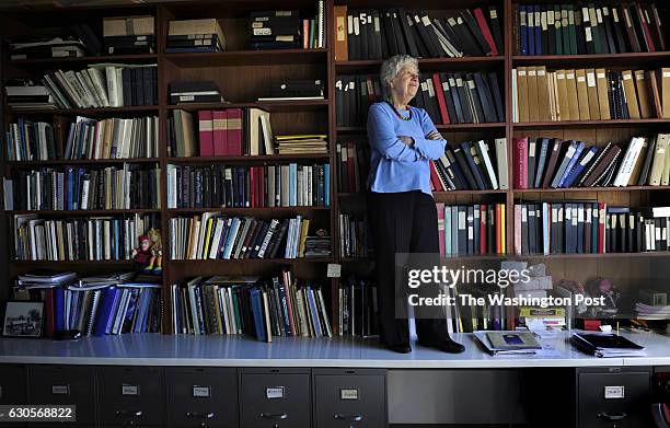 World famous astronomer Vera Rubin in her office at Carnegie Institution of Washington in Washington, DC on January 14, 2010. .