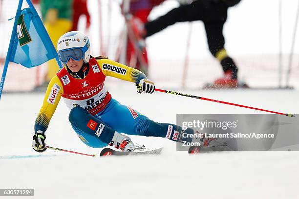 Maria Pietilae-holmner of Sweden competes during the Audi FIS Alpine Ski World Cup Women's Giant Slalom on December 27, 2016 in Semmering, Austria