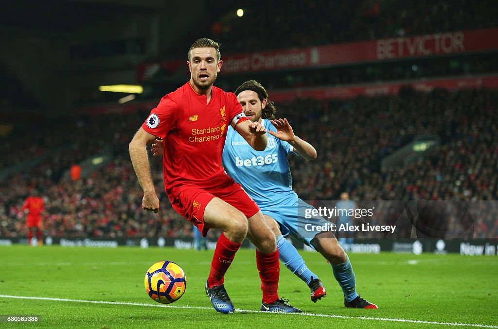 Liverpool v Stoke City - Premier League