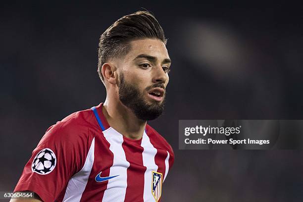 Yannick Ferreira Carrasco of Atletico de Madrid looks on during their 2016-17 UEFA Champions League match between Atletico Madrid and FC Rostov at...