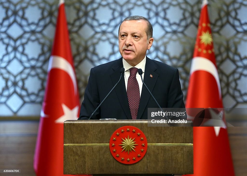 Presidential Culture and Art Grand Awards ceremony in Ankara