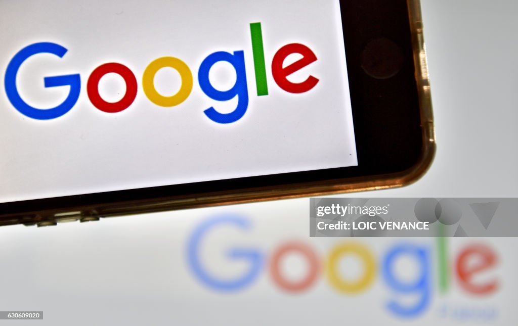 FRANCE-INTERNET-COMPANY-GOOGLE-LOGO